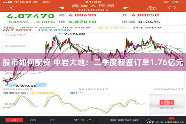 股市如何配资 中岩大地：二季度新签订单1.76亿元